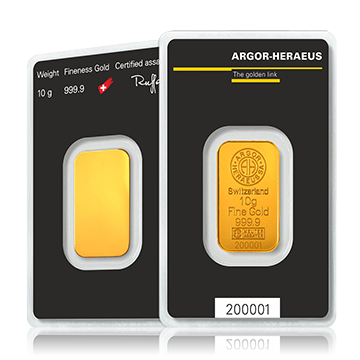 10 Gramm Goldbarren